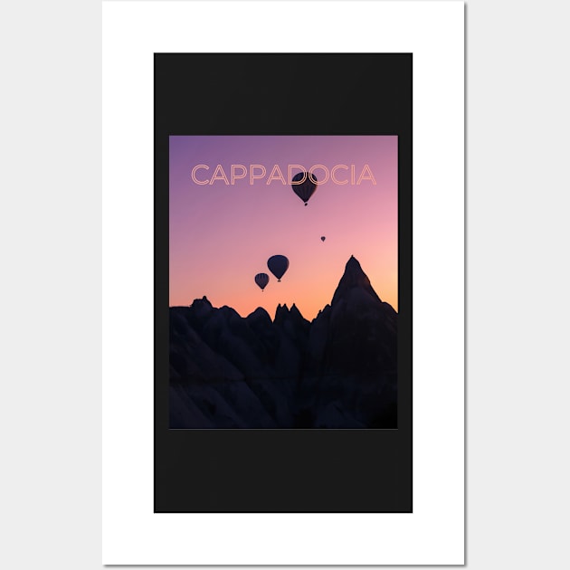 Romantic Cappadocia View Wall Art by jeune98